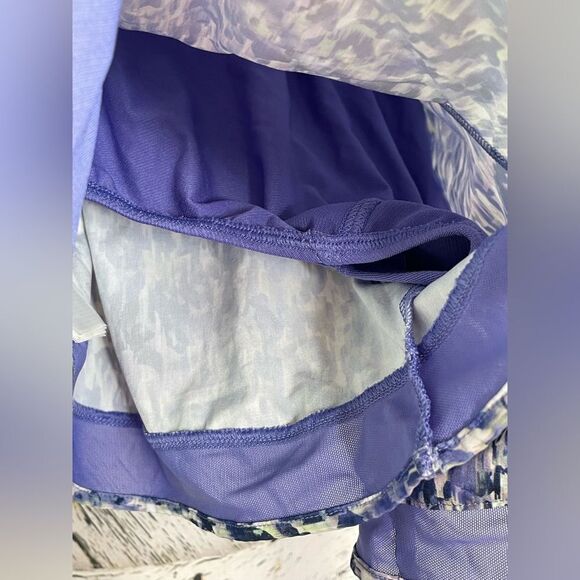 Athleta high-rise mesh racer run 3" short. Size Small EUC - Picture 6 of 8